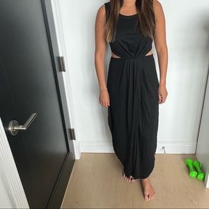 Lush Maxi Cutout Dress